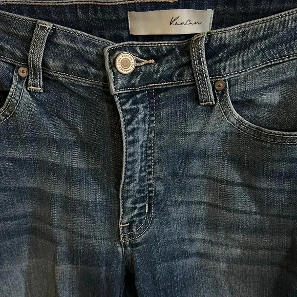 Kancan Medium Wash Distressed Ankle Jeans Size 9/28 - Picture 7 of 7